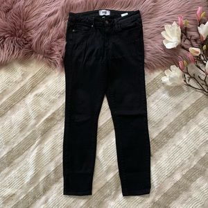 PAIGE▪️Black Verdugo‎ Crop Skinny Leg. Sz 27x26